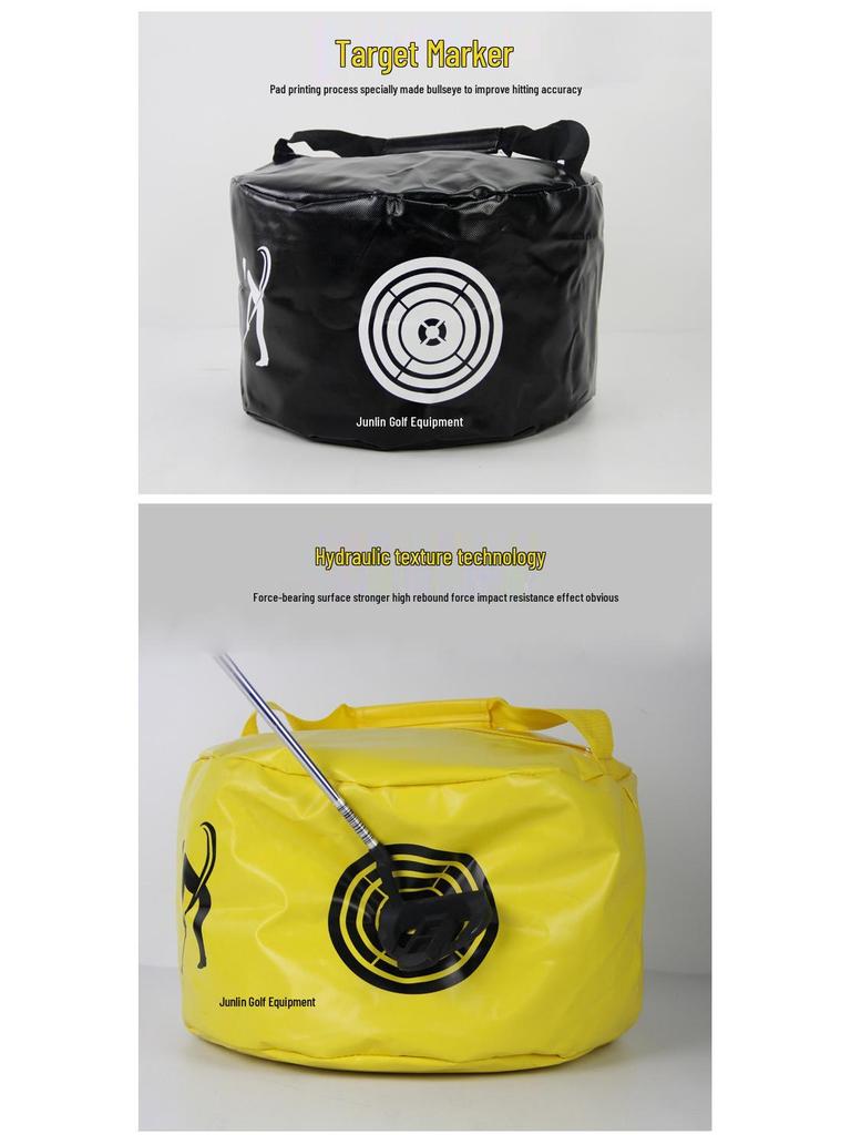 Portable Golf Swing Practice Bag for Beginners - Indoor & Outdoor Use