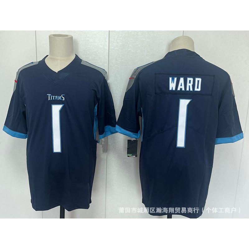 Titans Team Football Jersey Mens Womens Embroidered Rugby Shirt All Season Sportswear