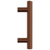Furniture Handles 20 Pcs Bronze 64 Mm Stainless Steel