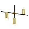 Lampa Wisząca Arizona 6 Gu10 Czarny  Light Prestige Lp-074/6Pl Bk/Gd
