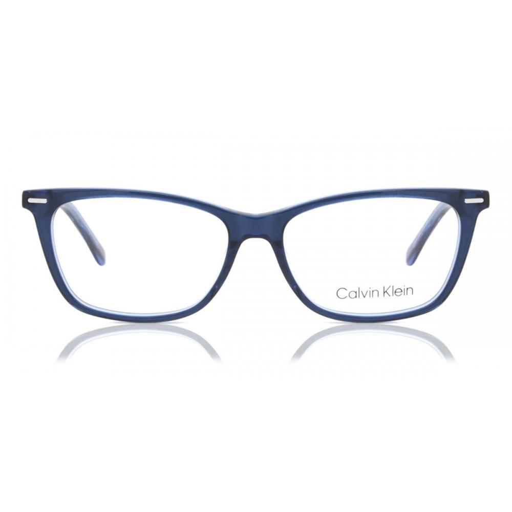 

Calvin Klein Ck22506 438 Unisex Eyeglasses Transparent Blue/52-15-140