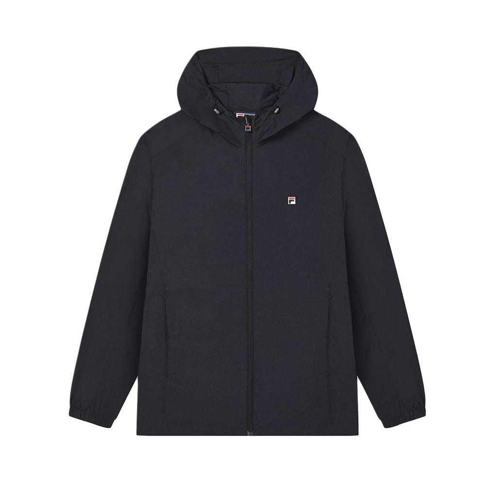 FILA Modern Heritage Classic Business Woven Hooded Long Sleeve Jacket Men jackets Legendary-Blue F11M431703F-NV