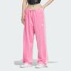 adidas Originals x FEIFEI RUAN Classici Retro Vita Alta Coulisse Elastica Velluto Maglia Pantaloni da Jogging Donna Pantaloni Inferiori Rosa IX4230