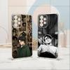 Eren Yeager Levi Ackerman Phone Case Transparent Silicone Soft For Samsung S25,S24,S21,S22,S23,S30,Ultra,S20,Plus,Fe