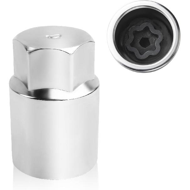 D-Wheel Locking Lug Nut Removal Tool,Wheel Lock Key Compatible With Toyota,Professional Locking Lug Nut Key For Dismantling & Talling Wheels