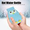 Hot Water Bottle Microwave Hting Silicone Cartoon Injection Hand Warmer Portable Cute Owl Shape 400ml