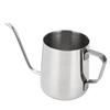 350ml Stainless Steel Pour Over Kettle Gooseneck Spout Coffee Tea Pot Long Narrow Drip Cup Camping C