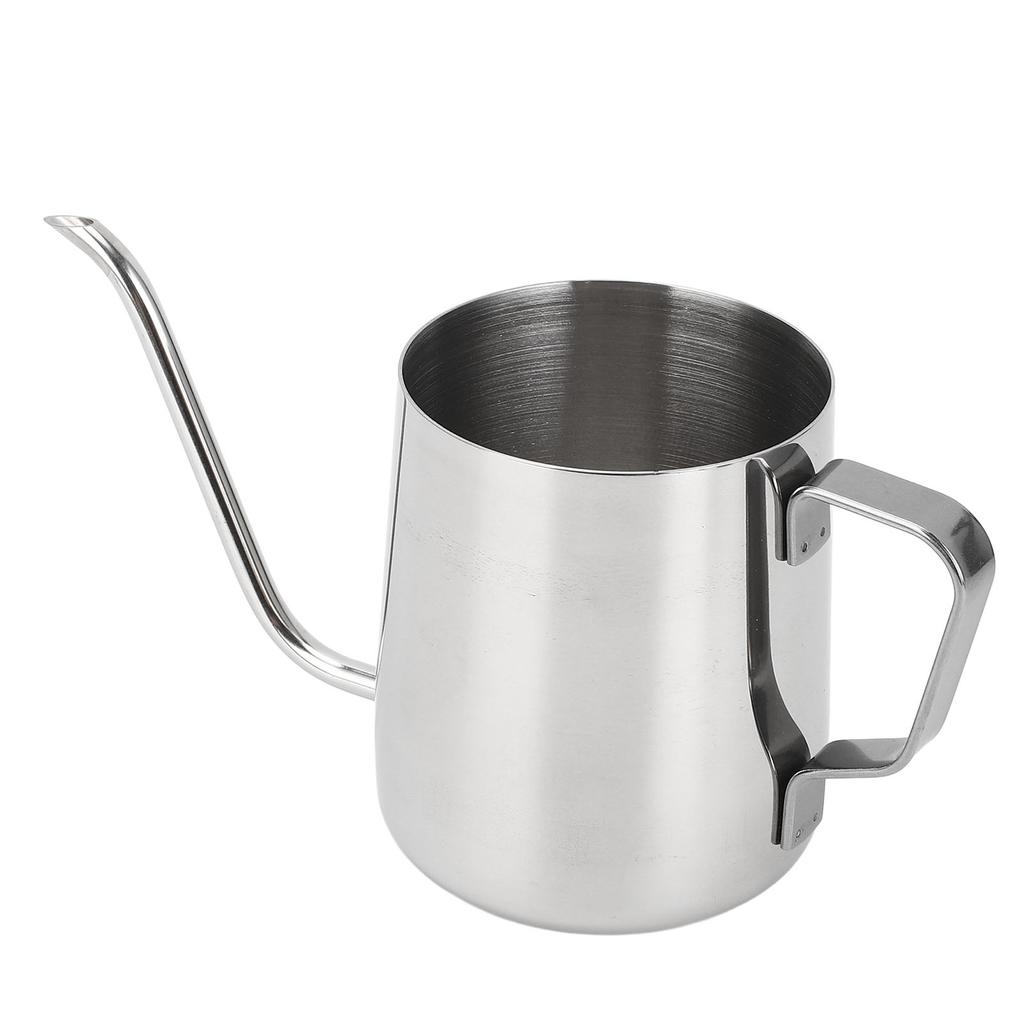 350ml Stainless Steel Pour Over Kettle Gooseneck Spout Coffee Tea Pot Long Narrow Drip Cup Camping C
