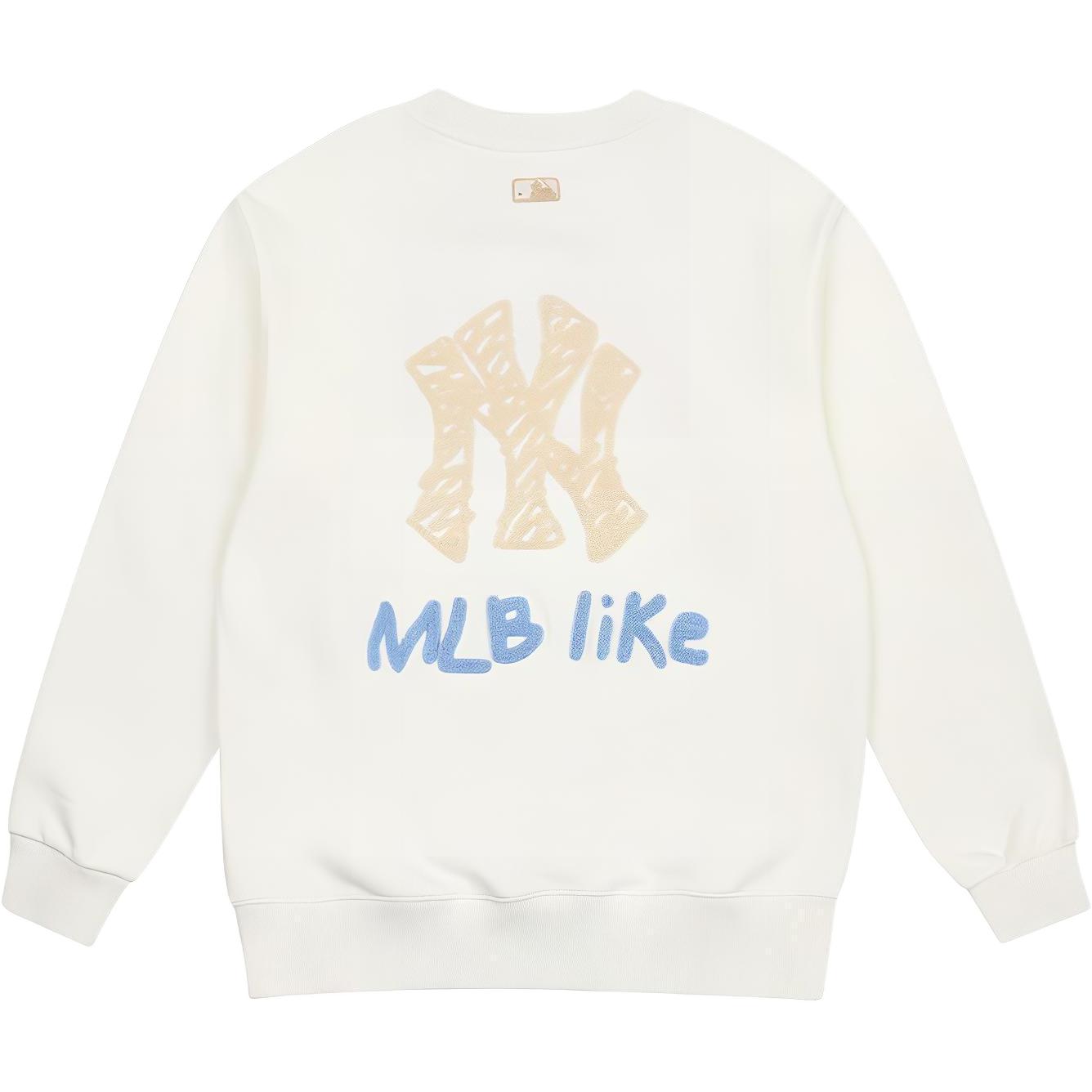 

New MLB Sweatshirts Unisex White 3AMTEC216-50CRS XXL