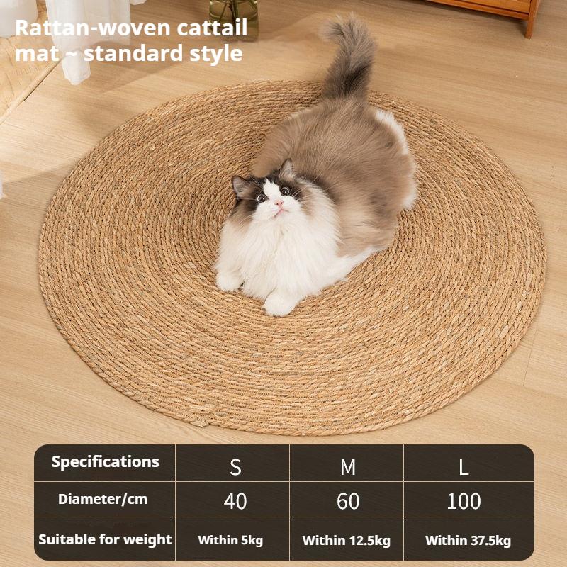 

Товары для животных Когтеточка для кошек Игрушки для кошек Износостойкая Устойчивая к царапинам Не вызывающая перхоти Лежак для кошек Универсальный Четырехсезонный коврик для сна для собак S