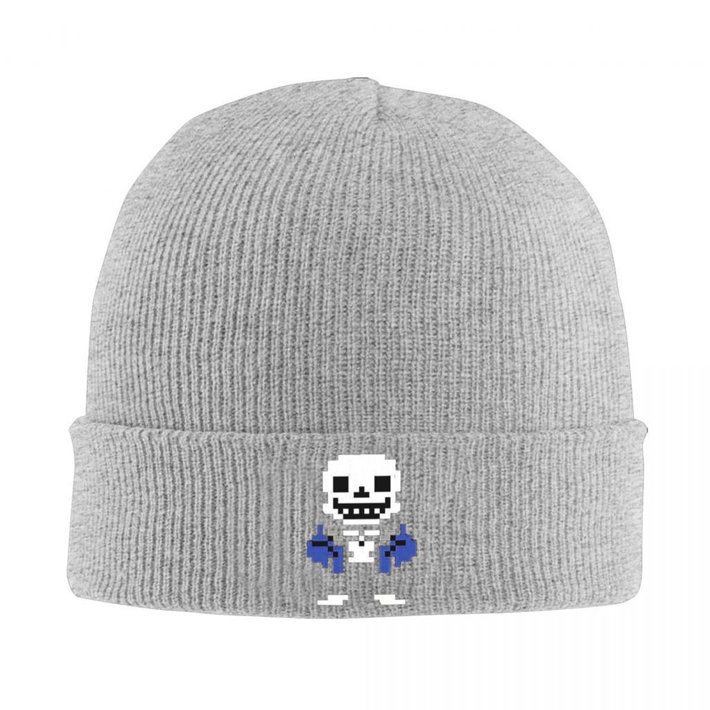 Undertale Sans And Papyrus Warm Knitted Cap Hip Hop Bonnet Hat Autumn Winter Outdoor Beanies Hats for Unisex Adult