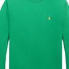 Polo Ralph Lauren Cotton Long Sleeve T-Shirt With Small Pony Logo Kids Tops Green 323854677-080