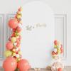 5FT 65x150cm U-Shape Backdrop Arch Frame Stand Elastic Cover for Wedding Ceremony Birthday Party
