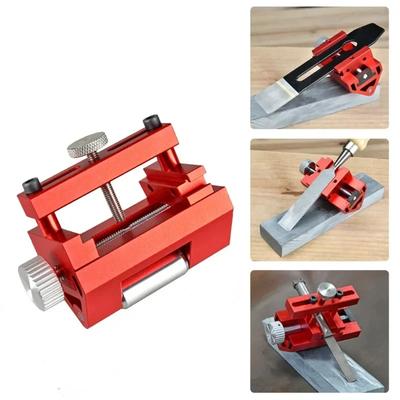 Manual Knife Sharpener Metal Wood Chisel Abrasive Tools Sharpening Blades Tool Honing Chisel Fixing Bracket Woodwork Sharpener