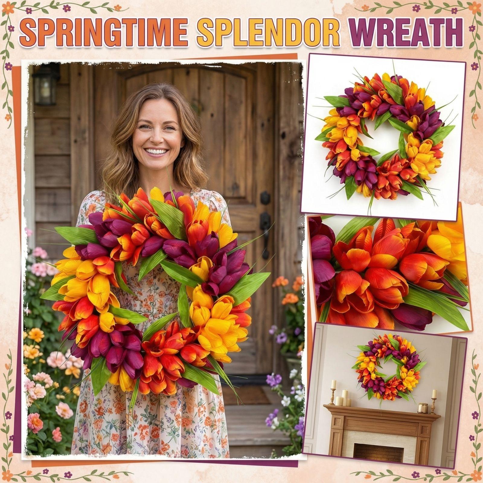 

Simulated Rattan Basket Door Decoration, Basket Door Hanging Decorative Wreath One Size