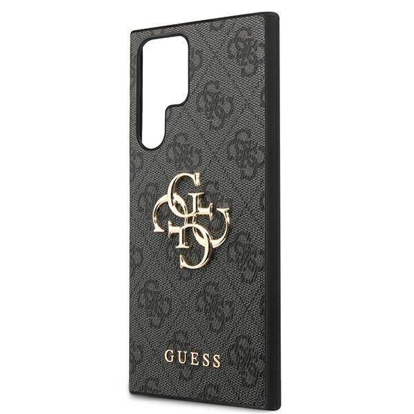 Hülle für Samsung Galaxy S22 Ultra Guess Hardcase 4G Grau