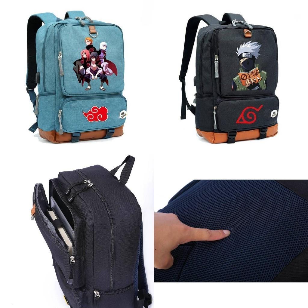 Classic Naruto Anime Print Backpack Perfect For School And Outdoor Activities