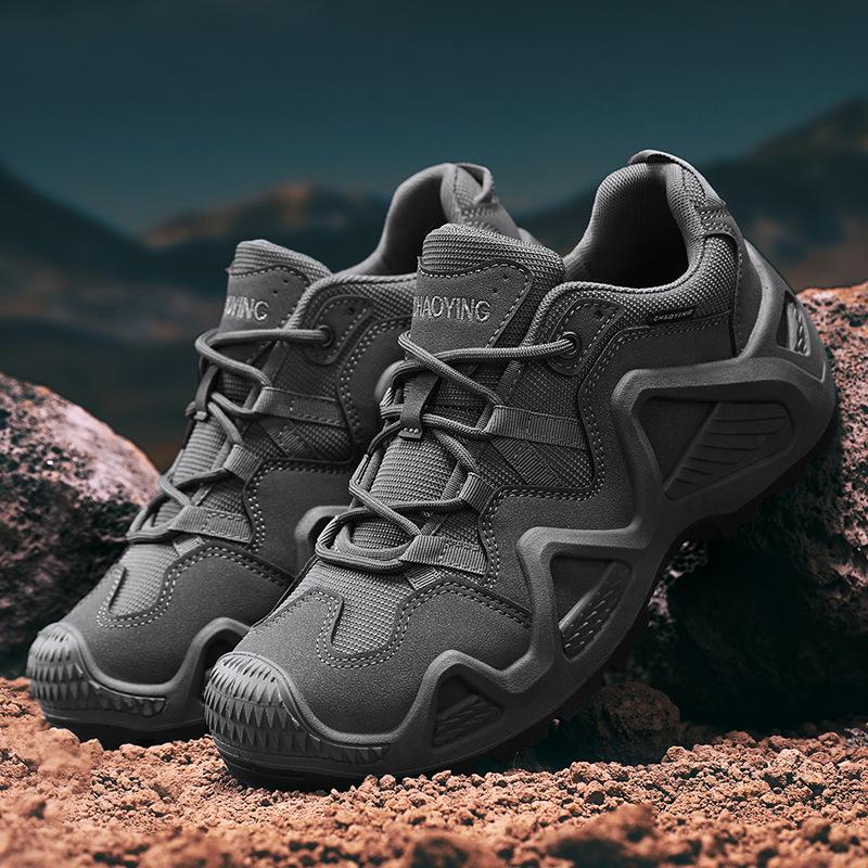 Men's Martin Boots: Cross-Border, Autumn Outdoor Sports, Non-Slip Hiking, Thick-Soled Mid-Top Work Shoes