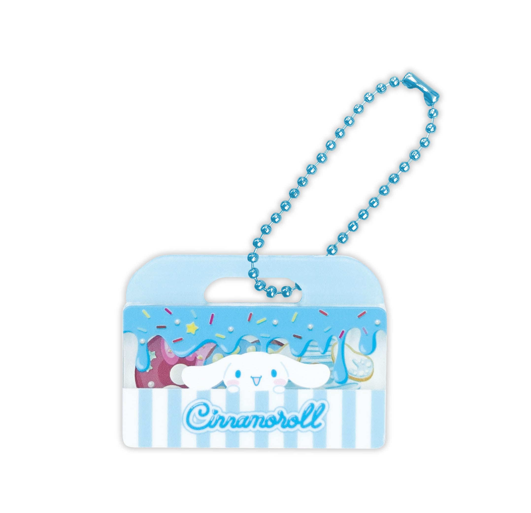 Sanrio Characters Cinnamoroll Donut Package Keychain 8203 321