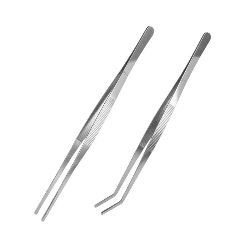 

Thickened Aquariums Plant Tongs Set of 2 Metal Aquatic Grass Tweezers for Freshwater and Saltwater Aquascaping 1