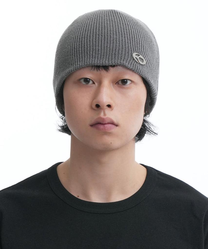 Opeunyadeu(Owai) Metal Logo Beanie-Grey