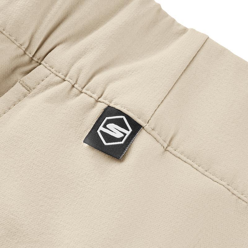 Skechers Comfort Sports Series Breathable Skin-Friendly Soft Casual Pants Men bottoms White-Pepper P125M022-0062