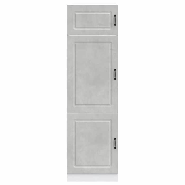 VidaXL Armoire de cuisine Kalmar gris béton bois d'ingénierie 853631