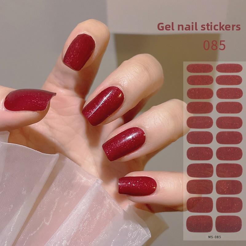 Nail Polish Stickers Without Baking, Nail Polish Glue, Nail Stickers for Manicure