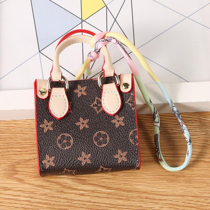 Tote bag mini change bag mini bag pendant earphone bag key bag car pendant surprise baby mini bag