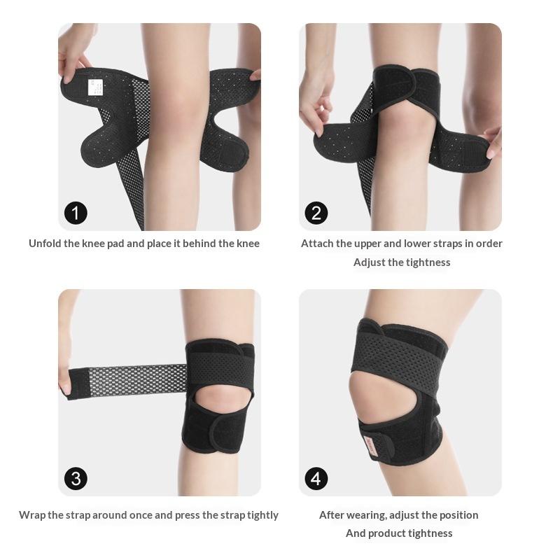 Fitness Knee Support for Running and Cycling 1PCS Compression Braces Ideal for Sports and Outdoor Activities