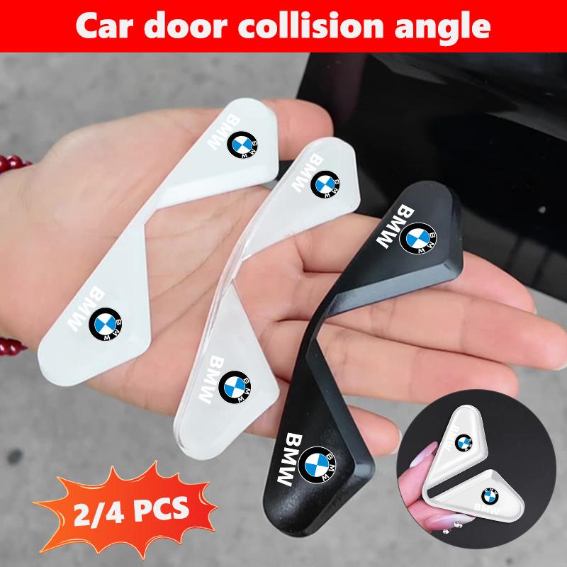QCSD2 Car Door Corner Anti-Collision Sticker Scratch Resistant Decora For BMW M Performance E36 E46 E60 E90 E91 E92 E93 F30 F20