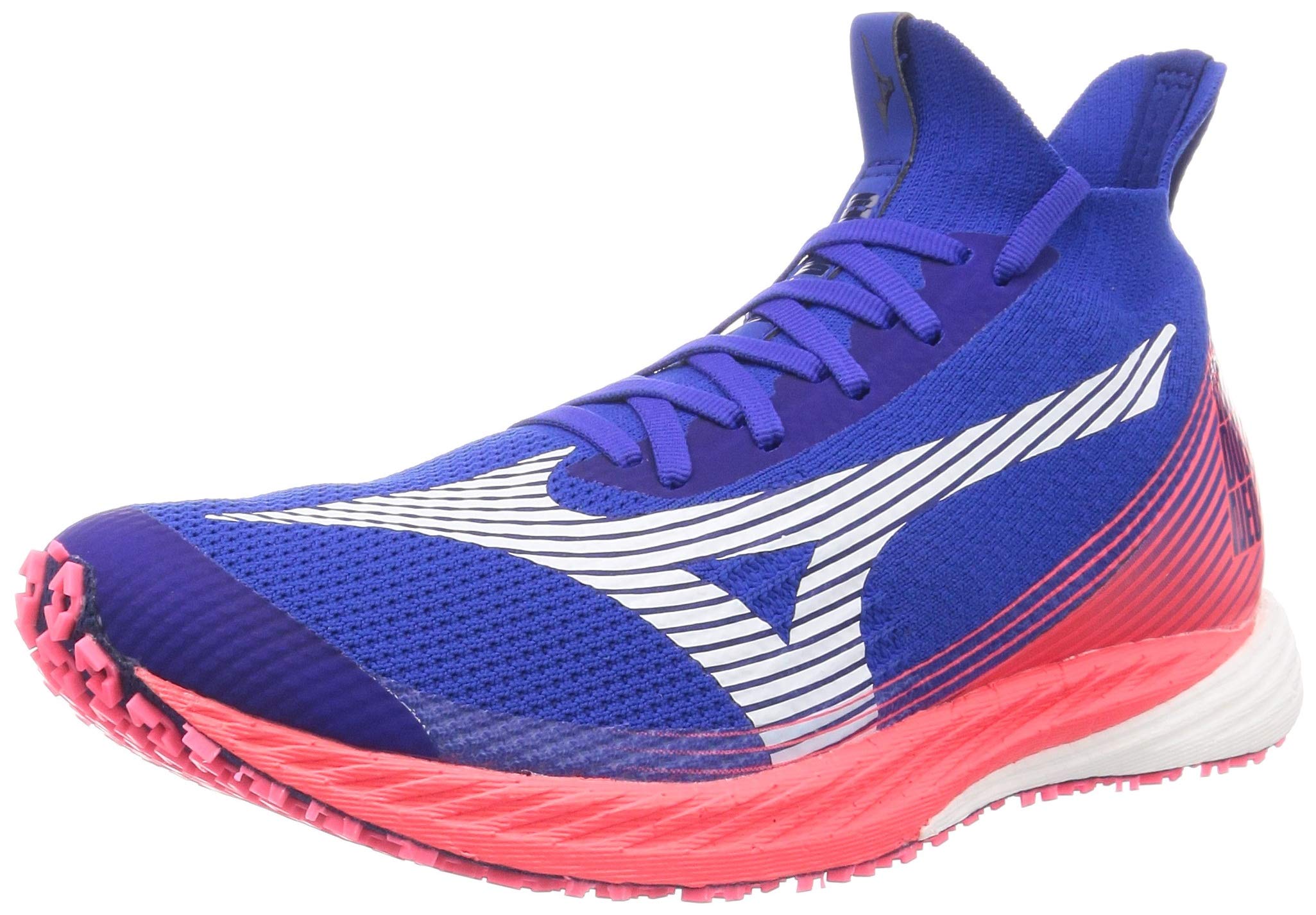 

Беговые кроссовки Wave Duel NEO см 2E [Mizuno] Мужские Синий/Белый/Розовый 25.0