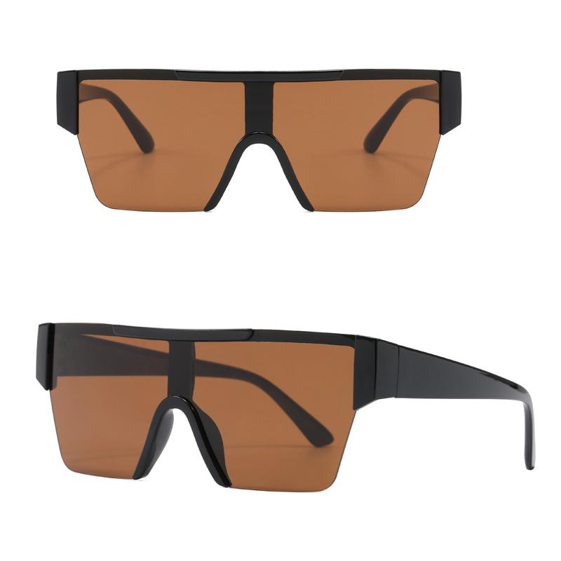 Outdoor Sports One Piece Cycling Sunglasses For Men's And Women's Large Frame Water Silver Cyberpunk Motorcycle Mirror Shades UV Resistant