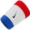 Nike Swoosh Classic Double Wide Wristbands 2PK, Unisex white Wristband