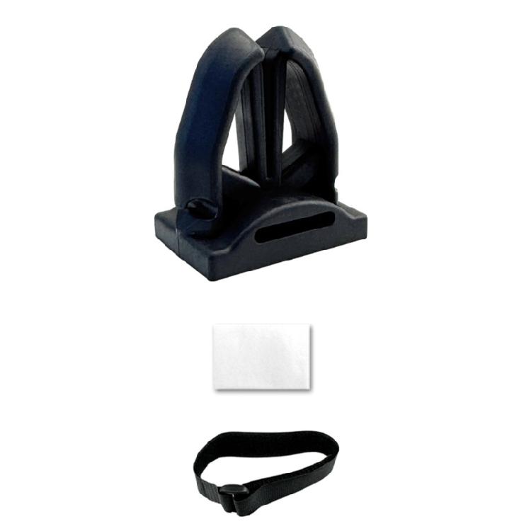 

V Shaped Fixing Bracket Fishing Rod Holder Poles Rack Portable Display Rack Fishing Gear Universal Fishing Rod Stand чорний