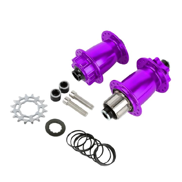 

Aluminum Alloy Bicycles Hubs 6 Pawl Freehub Engagement 32H Compatibility 4+2 Bearing Light Weight Cycling Component фиолетовый