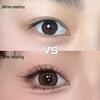 Mengduo Princess Glue-Free Black Tea Brown Su Daji Natural Fox-Eye False Eyelashes