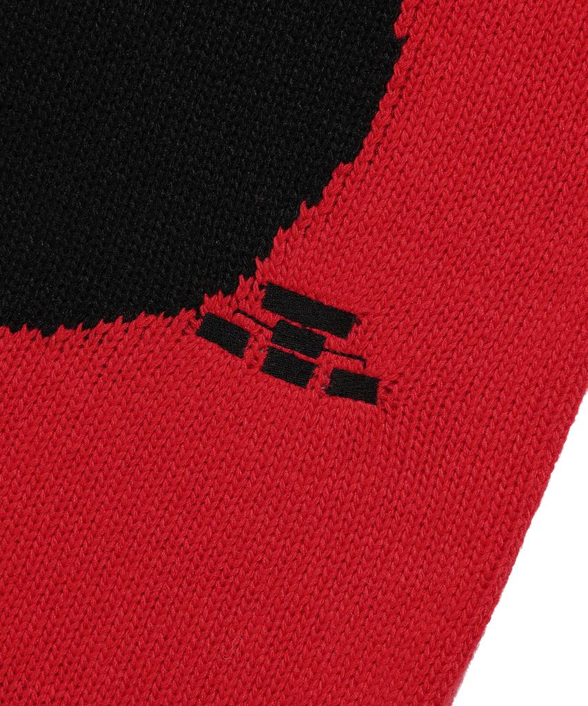 NICEGHOSTCLUB Ffats Dot L/S Knit_Red(Ng2Efuk610A)