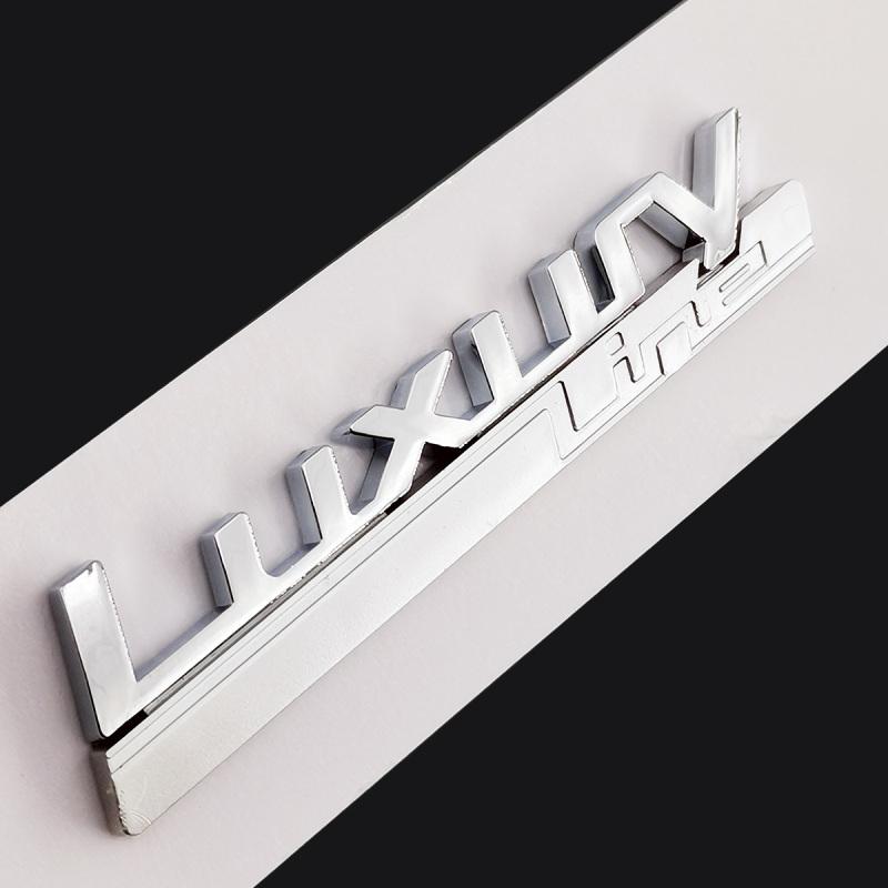Car Styling Trim Sticker / 3D Sport / Luxury Line Label ABS Emblem Badge Decals Fit For BMW 2/3/4/5/7 Series GT