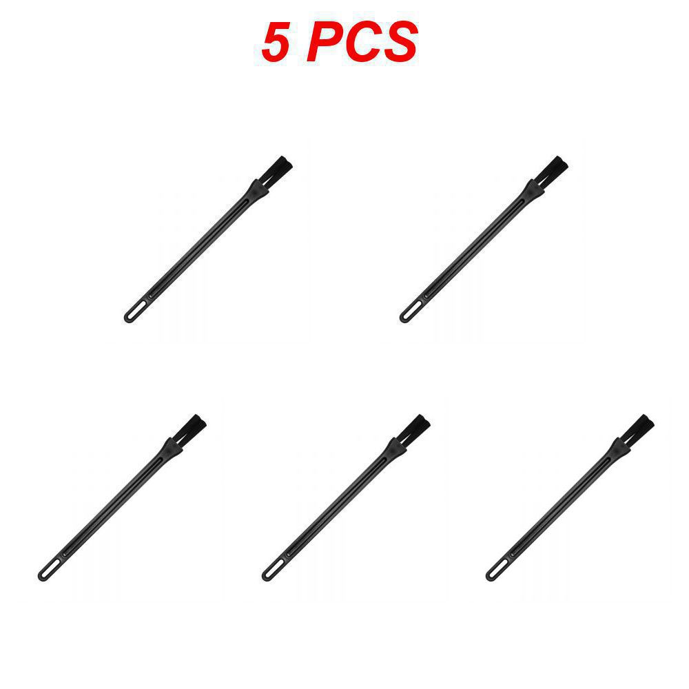 

1/5 шт. Щетка для чистки, прочный и долговечный материал, белый, 3 г, мини-маленькая щетка, маленькая щетка, чистая и гигиеничная, без выпадения волос, черная