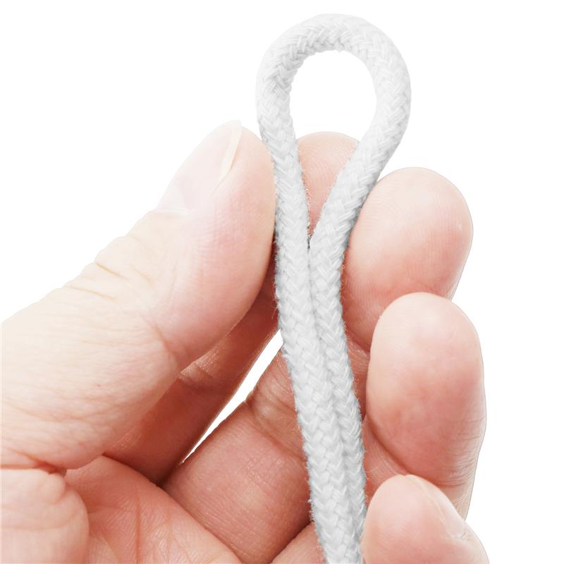 

164 Feet Self Watering Wick Cord For Vacation Planter Pot DIY Watering Device System Potted Plant Cotton Rope белый