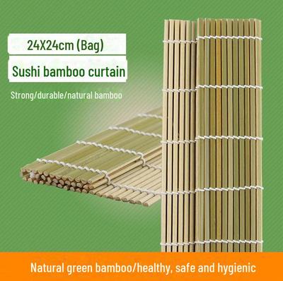 Sushi-Rollwerkzeug-Set: Komplettes Bambusmatte & Seetang Reisrollen Set