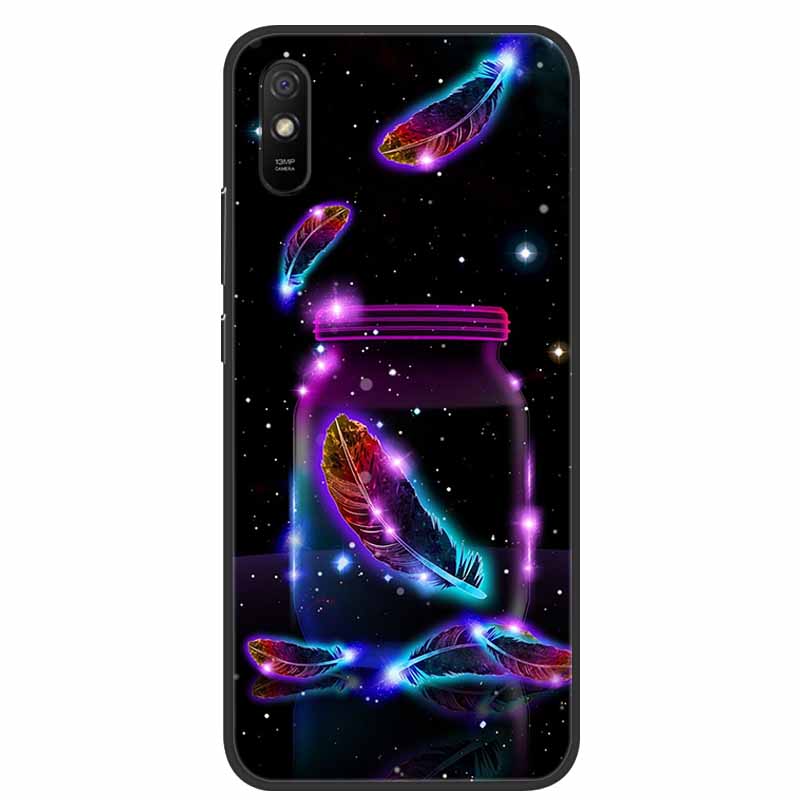 For Xiaomi Redmi 9A Case Redmi 9AT Shockproof Soft Silicone TPU Back Cover For Redmi 9i 9A Sport Phone Cases 9AT Cute Cartoon
