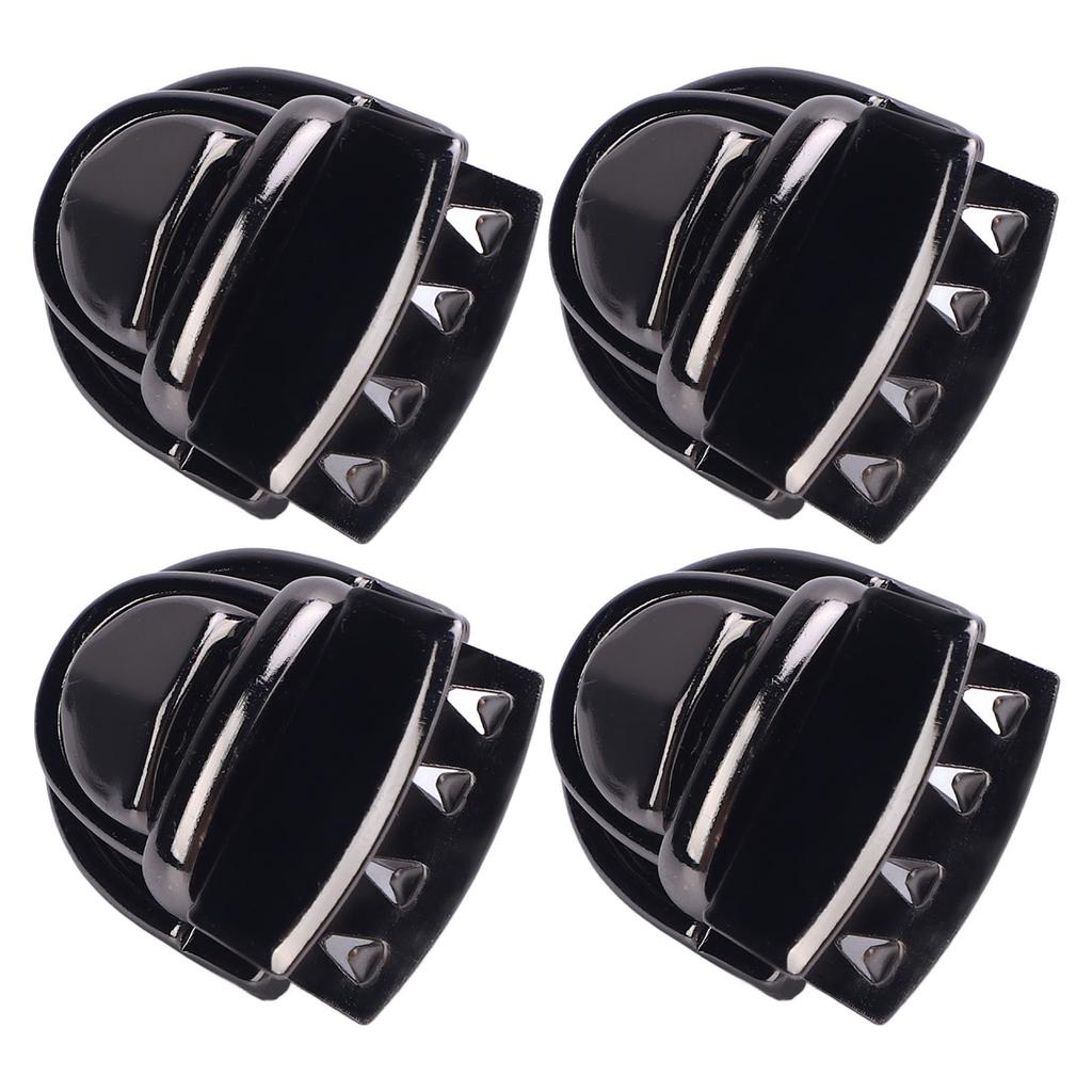 10 Sets Belt Clasp Locks 20mm Wide Duck Tongue Lock Fastener and 10.5x22mm Base Plate for Leather