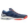 Mizuno Wave Lightning Z6 Durable Non-Slip Low-Top Volleyball Shoes Unisex Shoes Blue V1GA200017