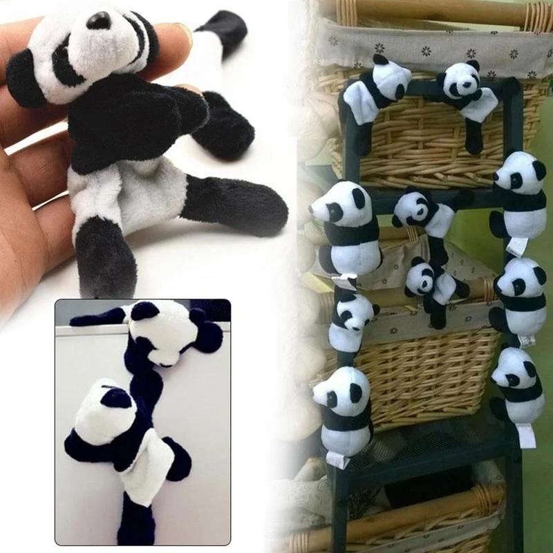Magnet Refrigerator Sticker Soft Plush Panda Fridge Festival Gifts Tourism Souvenir