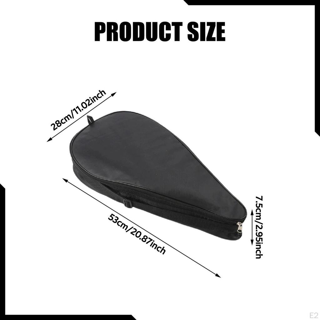 Tennis Schlägerhülle Tasche Ausrüstung Tragen Tragbarer Beutel Schläger Aufbewahrung Schutz für Fitnessstudio