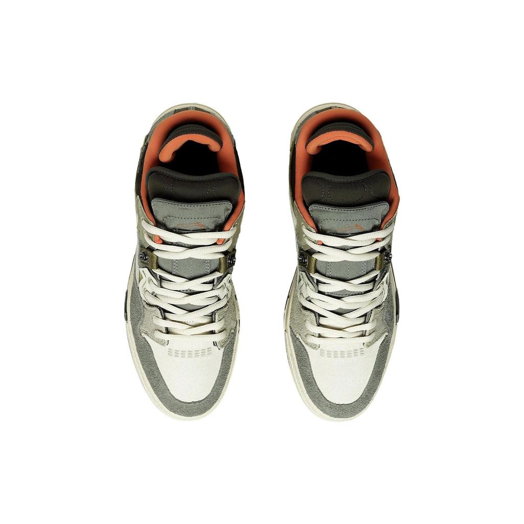 Li Ning Wave PRO Suede, Leather Slip Resistant Wear Resistant And Lightweight Low Top Skateboard Shoes Men's AECS049-1
