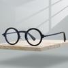 Punk Round Glasses Men Fashion Blue Light Blocking Eyewear Women Trendy Vintage Brand Design Optical Frames for Reading