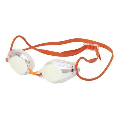 ARENA Racing Swimming Unisex Yellow and One Size Fits Mirrored AGL-510M Goggles, Splash, Clear, Most, Lenses, Anti-Fog (Renon)